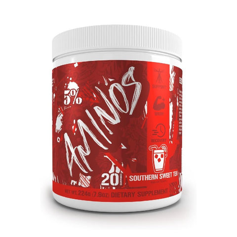 Aminoacizi Code Red Aminos 224g, pudra, 5 Percent Rich Piana, Supliment alimentar de tip complex de aminoacizi 2