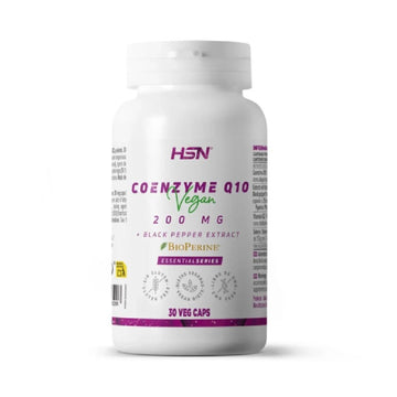 Suplimente sanatate Coenzyme Q10 200mg BioPerine 30 capsule vegane, HSN, Supliment alimentar de tip vitamine si minerale 1