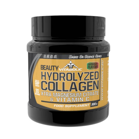 Colagen Colagen pentru frumusete, pudra, 300g, Vitabolic, Cu adaos de Magneziu si Vitamina C 1