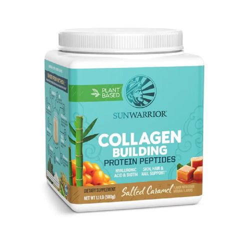 Collagen Building Protein Peptides, pudra, 500G, Sunwarrior, Proteine vegetale si suport pentru colagen 1