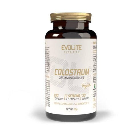 Colostru bovin, 90 capsule, Evolite Nutrition, Supliment alimentar pentru sanatate 1