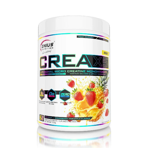 Creatina CREA-X5 LIPOSOMAL 300g, pudra, Genius Nutrition, Creatina monohidrat liposomala 1