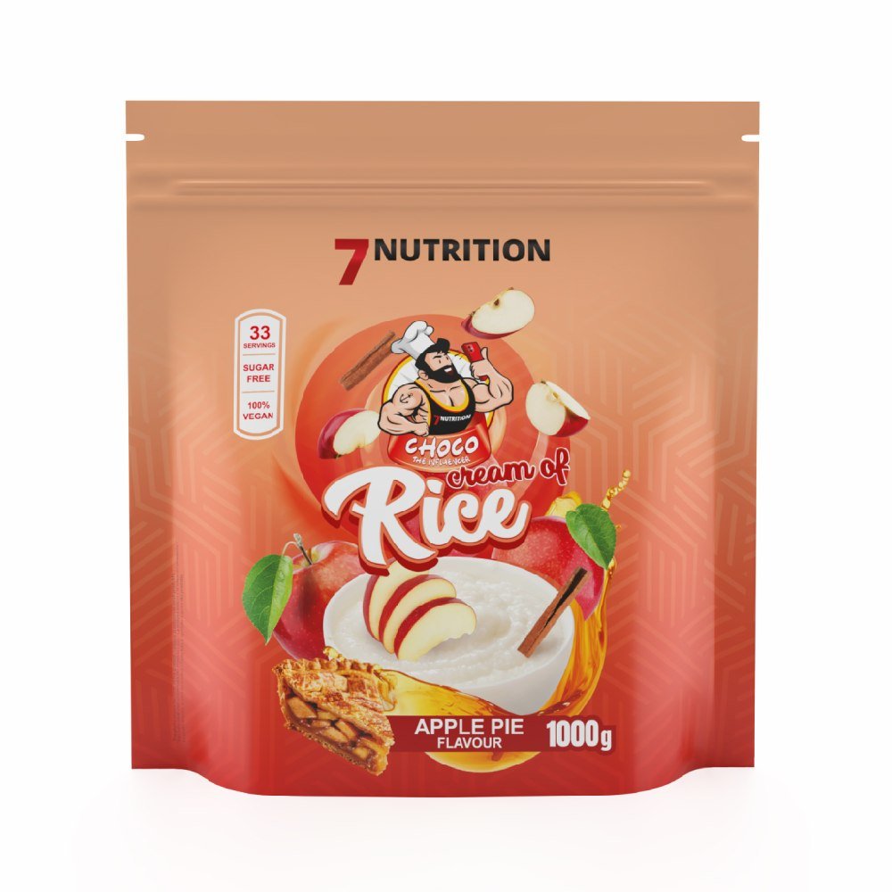 Cream of Rice 1000g, 7Nutrition, Crema de orez fara zahar - Nutriland®