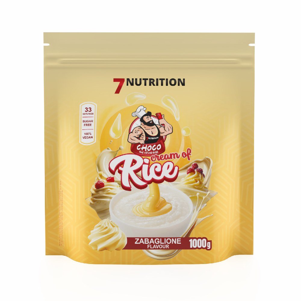 Cream of Rice 1000g, 7Nutrition, Crema de orez fara zahar - Nutriland®