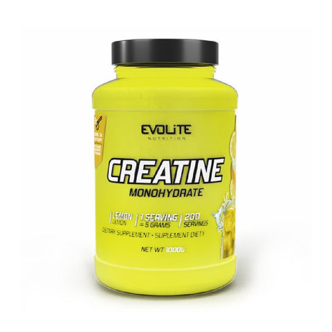 Creatina Creatina monohidrat 1000g, pudra, Evolite Nutrition, Supliment alimentar pe baza de creatina monohidrata pura 3