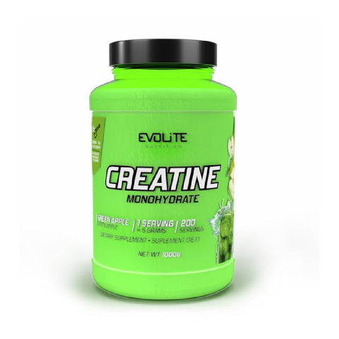 Creatina Creatina monohidrat 1000g, pudra, Evolite Nutrition, Supliment alimentar pe baza de creatina monohidrata pura 2