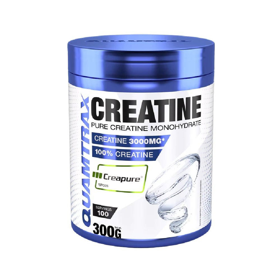 Creatina Creatina monohidrata Creapure®, pudra, 300g, Quamtrax, Supliment pentru crestere masa musculara 1