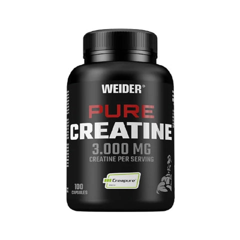 Creatina Creatina pura 3000mg, 100 capsule, Weider, Supliment crestere masa musculara 1