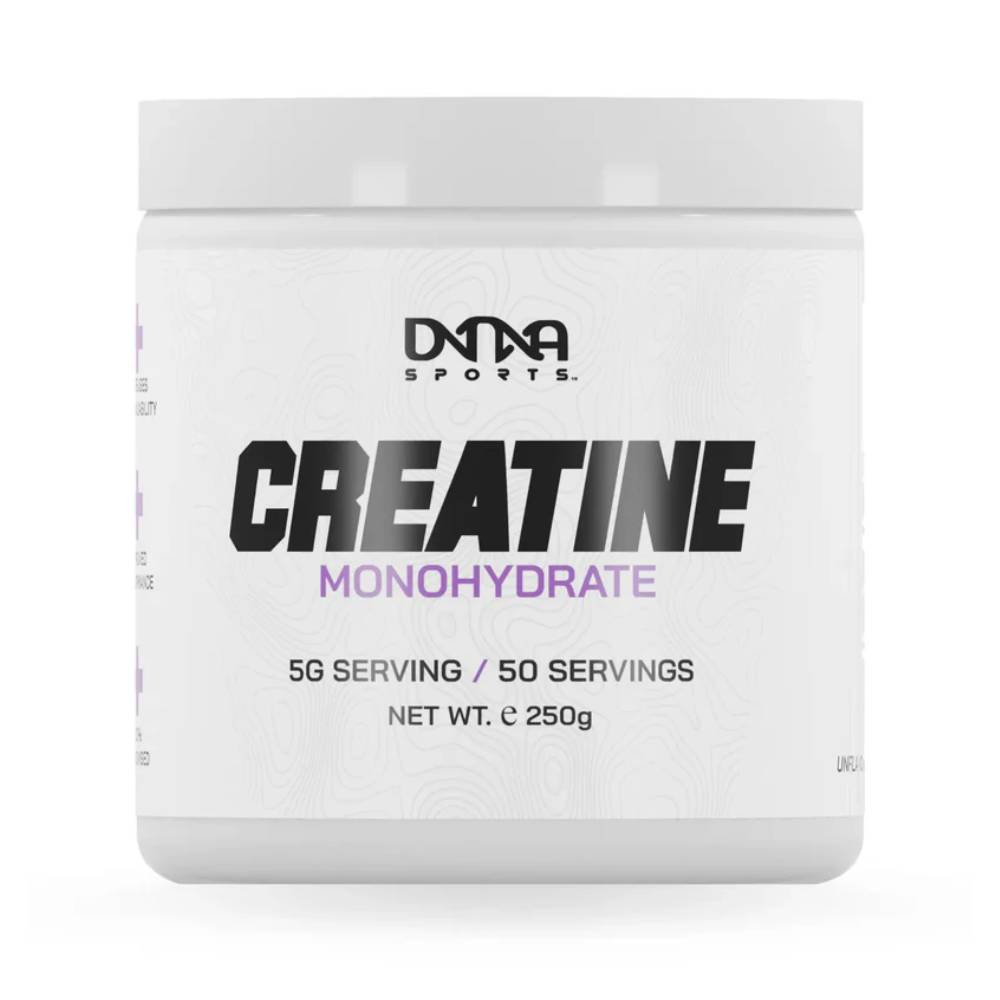 Creatine monohydrate, powder, 250g, DNA Sports, Food supplement for ...