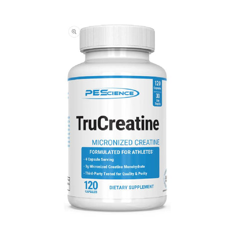 Creatina | TruCreatine 120 capsule, PeScience, Creatina monohidrata 0