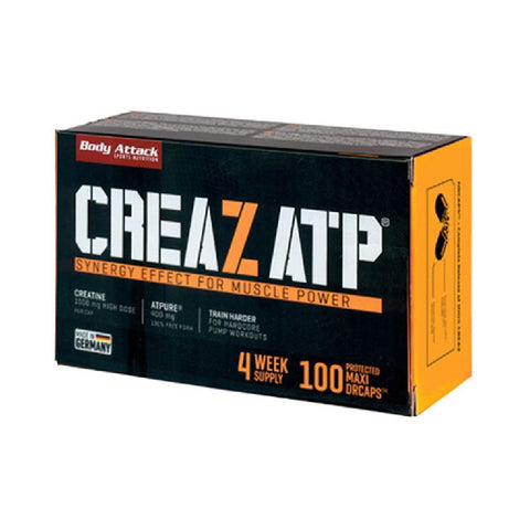 Crestere masa musculara Creaz ATP, 100 capsule, Body Attack, Supliment crestere masa musculara 1