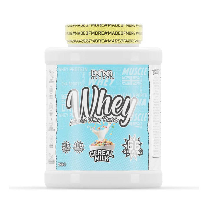 Proteina de zer, pudra, 2kg, DNA Sports, Supliment alimentar proteic