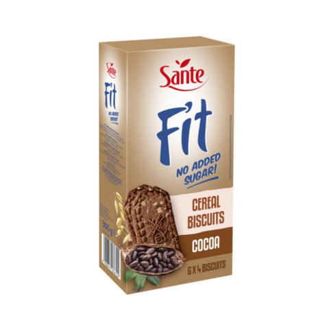 Dulciuri fara zahar Biscuiti din cereale Fit, 300g, Sante 1