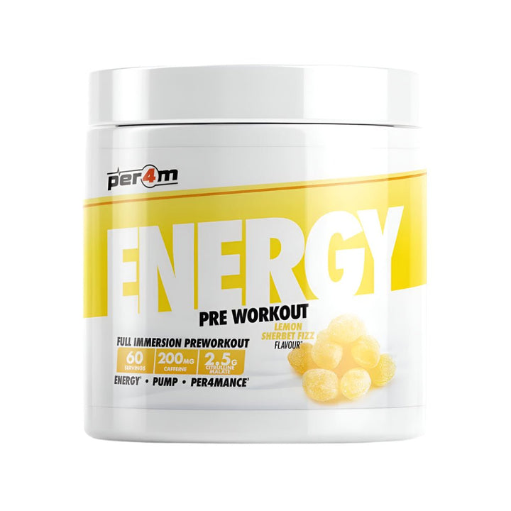 Energy 390g, pudra, Per4m, Pre - workout cu cofeina 2