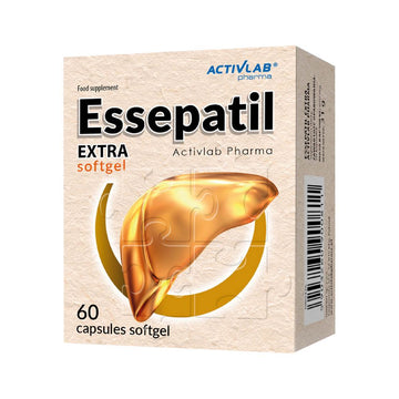Protectori hepatici Essepatil Extra 60 capsule moi, Activlab, Supliment alimentar de tip protector hepatic 1