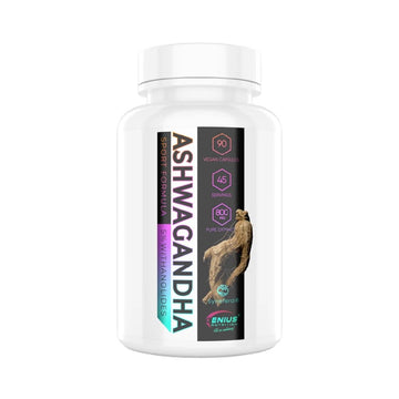 Suplimente sanatate Extract de Ashwagandha 400mg, 90 capsule, Genius Nutrition, Supliment alimentar pentru sanatate 1