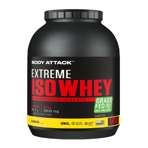 Extreme Iso Whey, pudra, 1,8kg, Body Attack, Izolat proteic din zer 3