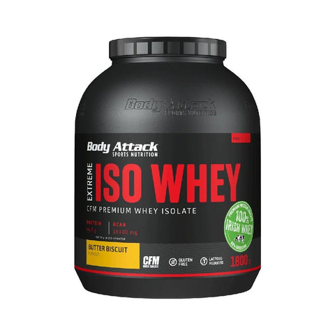 Proteine Extreme Iso Whey, pudra, 1,8kg, Body Attack, Izolat proteic din zer 4