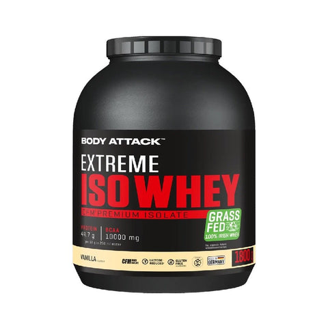 Proteine Extreme Iso Whey, pudra, 1,8kg, Body Attack, Izolat proteic din zer 8