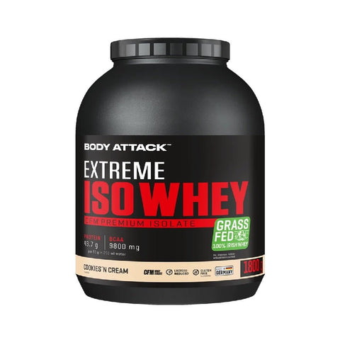 Proteine Extreme Iso Whey, pudra, 1,8kg, Body Attack, Izolat proteic din zer 6