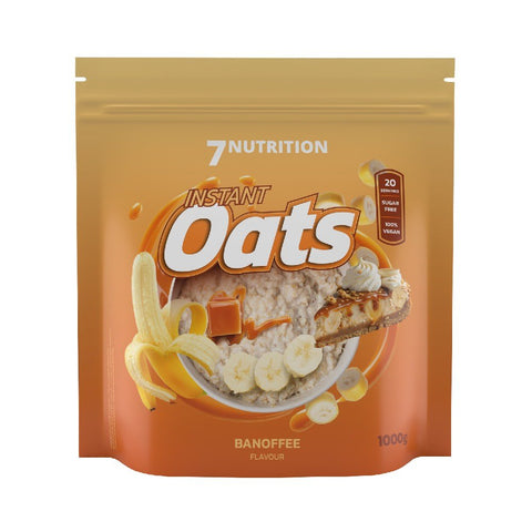 Carbohidrati Fulgi de ovaz instant 1000g, pudra, 7Nutrition, Aliment de tip carbohidrati 4