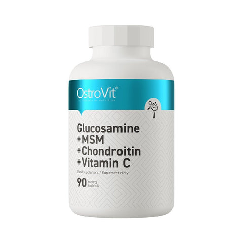 Oase si articulatii Glucosamine+MSM+Chondroitin+Vitamina C 90 tablete, Ostrovit, Supliment alimentar pentru sanatate 1