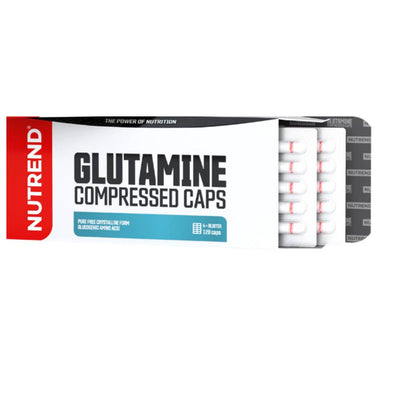undefined | Glutamina 1400mg, 120 capsule, Nutrend, Supliment pentru recuperare 0