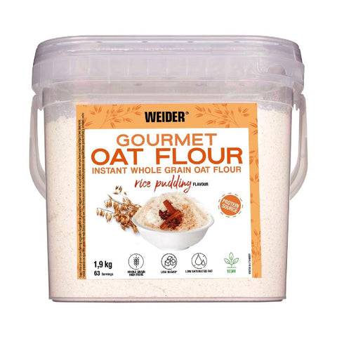 Alte alimente Gourmet faina de ovaz, 1,9kg, pudra, Weider, Sursa de carbohidrati si fibre 6