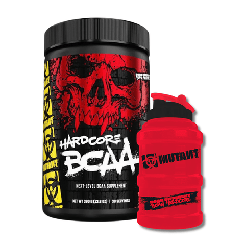 Aminoacizi Hydration Pack - Mutant Hardcore BCAA 390g + GRATUIT Sticla de apa 1,6l 1