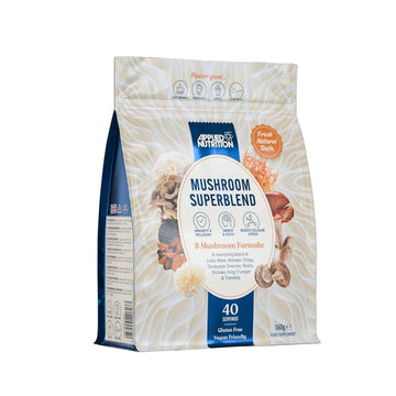 Digestie | Amestec de extracte de ciuperci pudra, 160g, Applied nutrition, Supliment alimentar pentru sanatate 0
