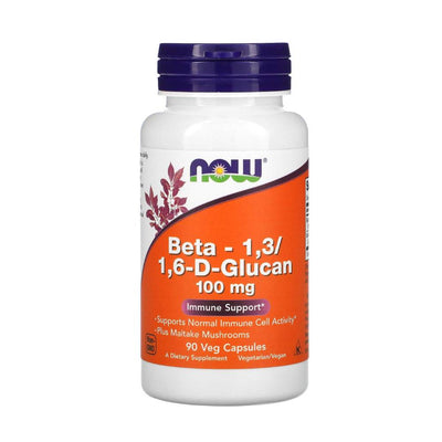 Imunitate Beta 1,3/1,6-D-Glucan 90 capsule, Now Foods, Supliment alimentar pentru imunitate si sanatate 1
