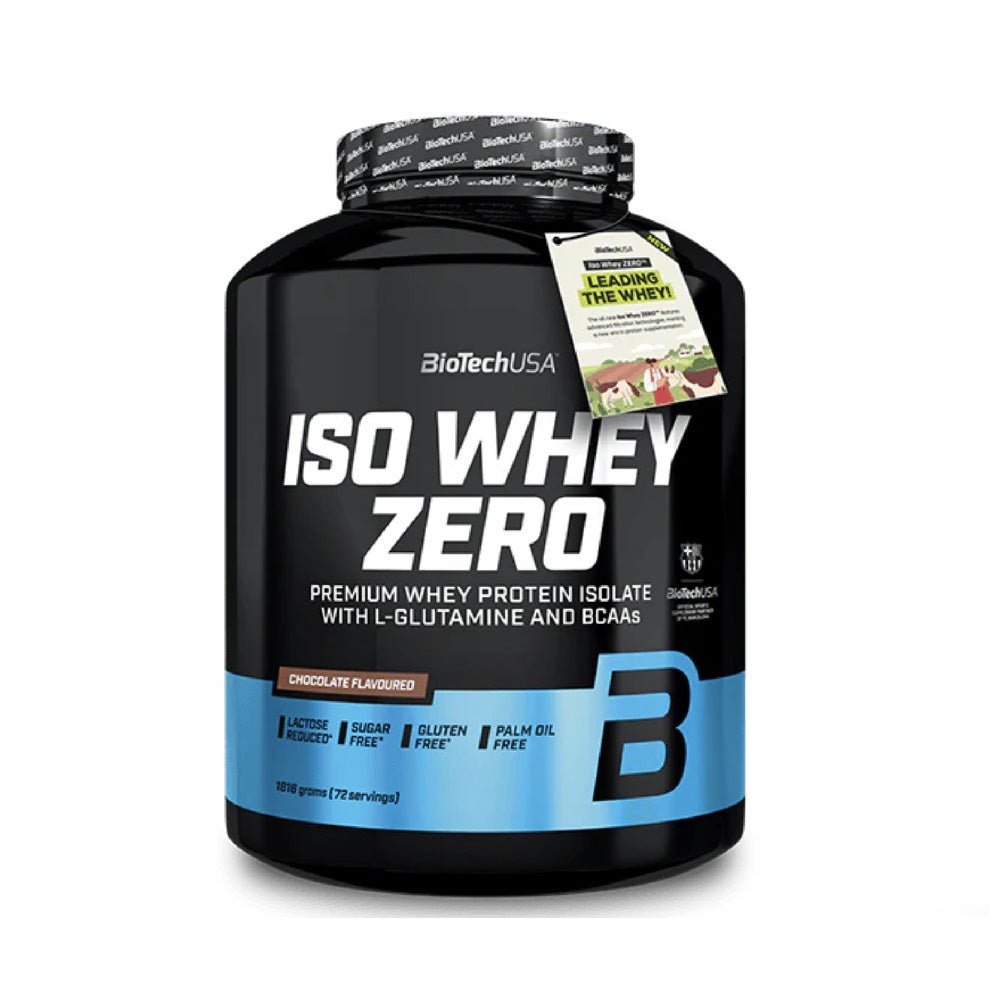 Iso Whey Zero 1816g, pudra, Biotech USA, Izolat proteic din zer