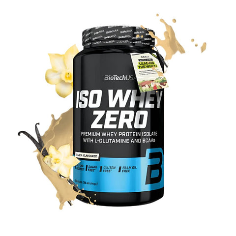 Proteine Iso Whey Zero 900g, pudra, Biotech USA, Izolat proteic din zer 2