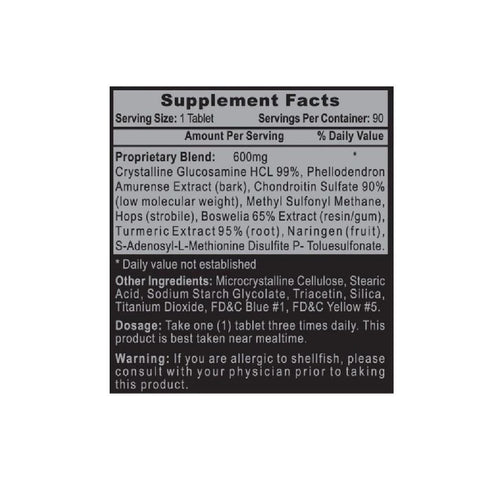 Joint - Rx, 90 tablete, HTP, Supliment alimentar pentru articulatii 2