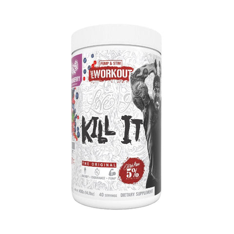 Pre-workout Kill It, pudra, 400g, 5% Rich Piana, Supliment alimentar pre-workout cu cofeina 5
