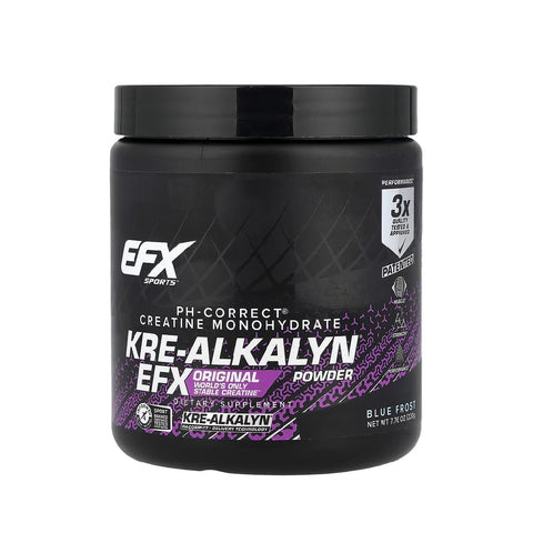 Creatina KRE-ALKALYN 220G, pudra, EFX Sports, Supliment alimentar de tip creatina monohidrat tamponata 1