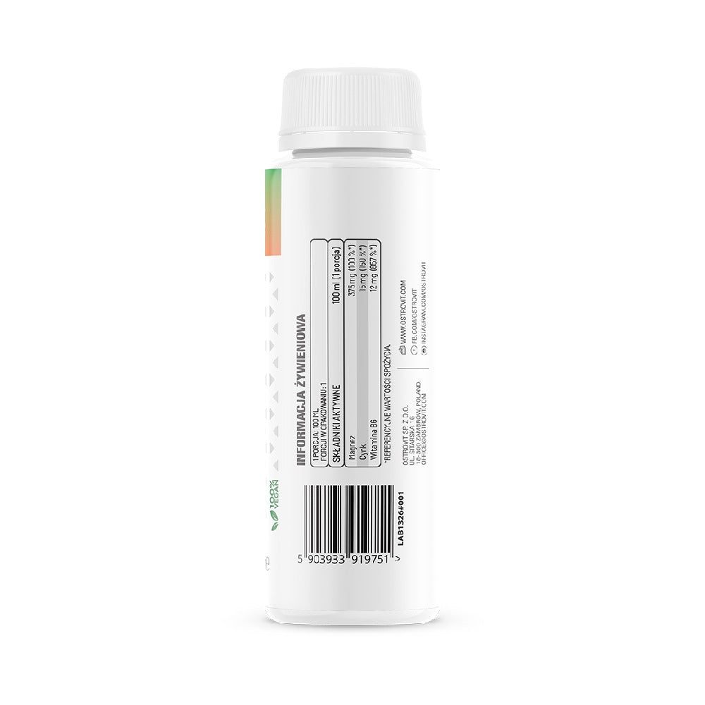 Magneizu + zinc+ B6 shot, 100ml, Ostrovit, Supliment alimentar pentru performanta 2