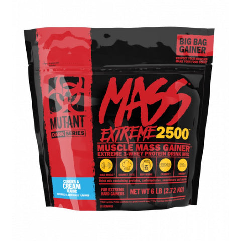 Mass Extreme 2500, pudra 2,72KG, Mutant, Supliment crestere masa musculara 1