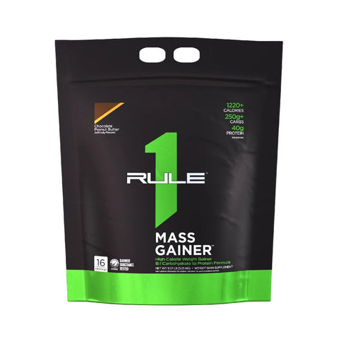 Gainer Mass Gainer 5200g, pudra, Rule One, Supliment crestere masa musculara 2