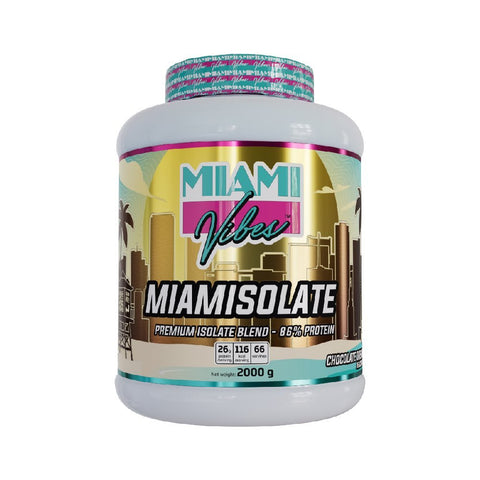 Proteine Miamisolate 2000g, pudra, Miami Vibes, Proteina din zer hidrolizata 1