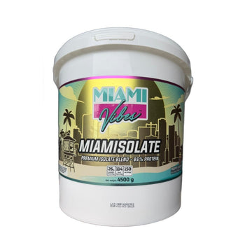 Proteine Miamisolate 4500g, pudra, Miami Vibes, Izolat proteic din zer 1