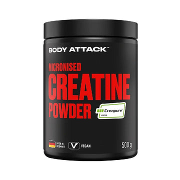 Creatina Micronised Creatine 500g Creapure Natural, pudra, Body Attack, Supliment alimentar de tip creatina 1
