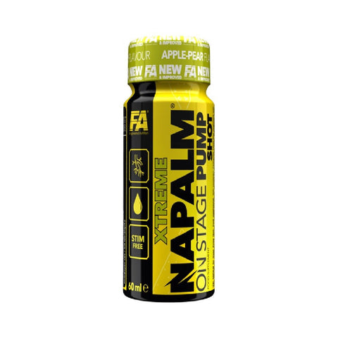 Pre-workout NAPALM On Stage Pump Shot 60ml, Fitness Authority, Supliment alimentar de tip pre-workout 1