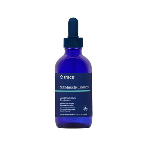 Vitamine si minerale NO! Muscle Cramps 120ml, Trace Minerals, Supliment alimentar de tip electroliti si minerale 1