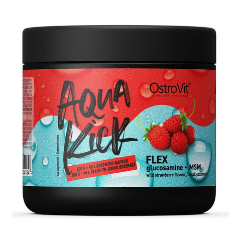 L❤️ve is in the SUPPS | Aqua Kick Flex pudra, 300g, Ostrovit, Supliment alimentar pentru articulatii 0