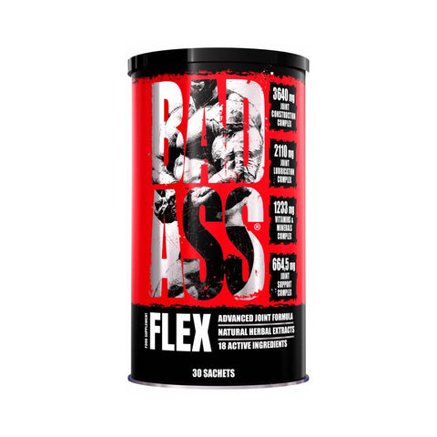 Bad Ass | Bad Ass Flex, 30 plicuri, Fitness Authority, Supliment alimentar cu vitamine si minerale pentru articulatii 0
