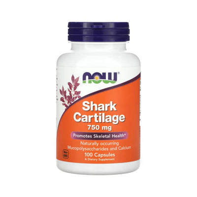 Oase si articulatii Cartilaj de rechin 100 capsule, Now Foods, Supliment alimentar pentru sanatate osoasa 1