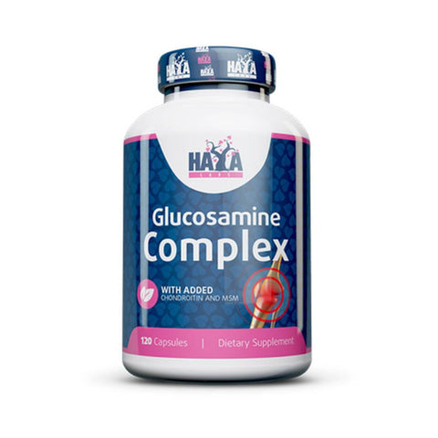 undefined | Glucozamina Condroitin & Complex MSM, 120 capsule, Haya Labs, Supliment pentru oase si articulatii 0