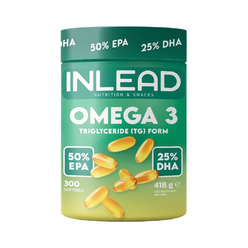Omega Omega 3 300 capsule, Inlead, Supliment alimentar de tip acizi grasi esentiali 1