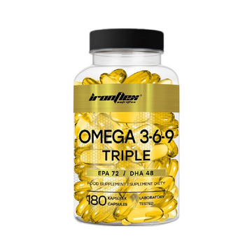 Omega Omega 3-6-9 Triple, 180 capsule moi, Ironflex, Acizi grasi omega 1